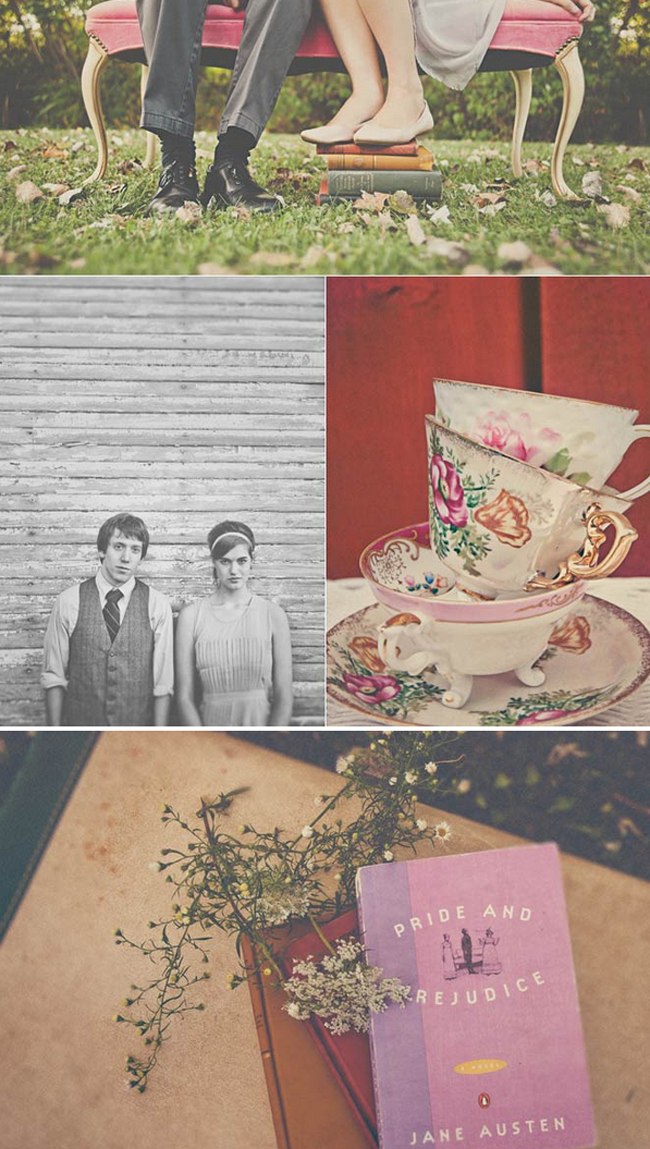 31 Beautiful Ideas For A Book-Inspired Wedding 13