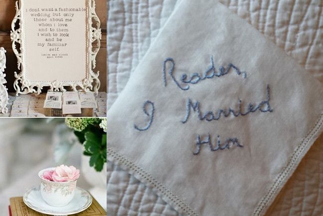 31 Beautiful Ideas For A Book-Inspired Wedding 26