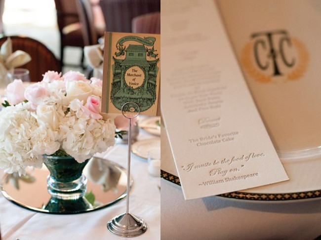 31 Beautiful Ideas For A Book-Inspired Wedding 30
