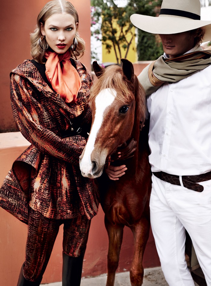 Karlie Kloss Takes Fall's HIGH Fashions on a Trip to Peru 1