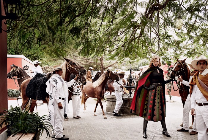 Karlie Kloss Takes Fall's HIGH Fashions on a Trip to Peru 7