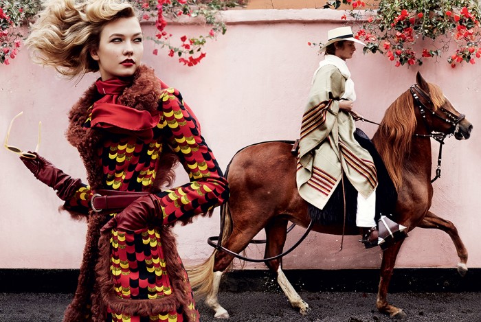 Karlie Kloss Takes Fall's HIGH Fashions on a Trip to Peru 8