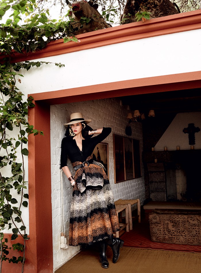 Karlie Kloss Takes Fall's HIGH Fashions on a Trip to Peru 11
