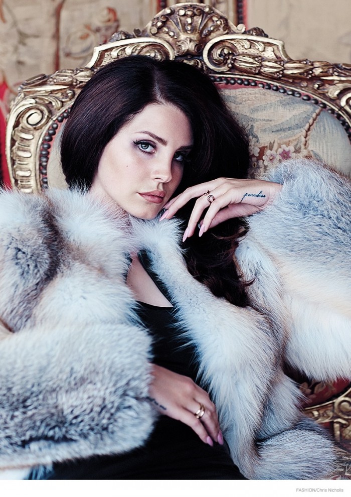 MORE IMAGES OF LANA DEL REY FOR FASHION MAGAZINE BY CHRIS NICHOLLS 2