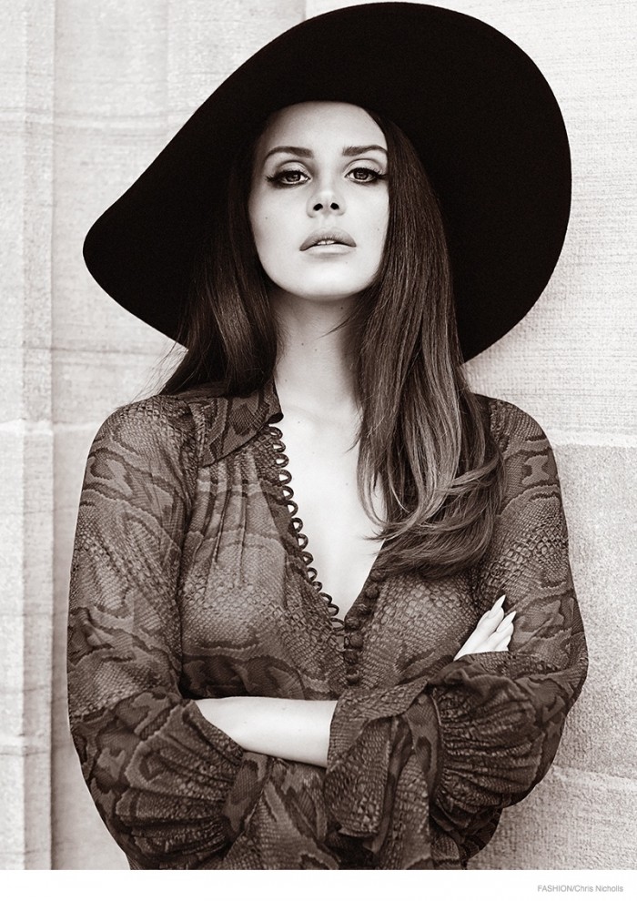 MORE IMAGES OF LANA DEL REY FOR FASHION MAGAZINE BY CHRIS NICHOLLS 3