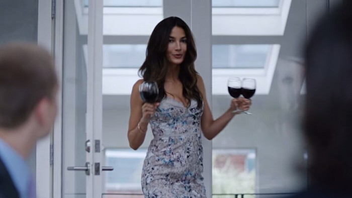 Victoria's Secret Angel Lily Aldridge plays clumsy but cute cook in new short film for the brand in which she - surprise, surprise - ends up in her underwear  2