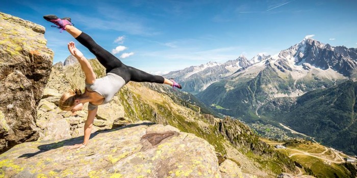 Ballerina Strikes Incredible Poses On Mountain 10