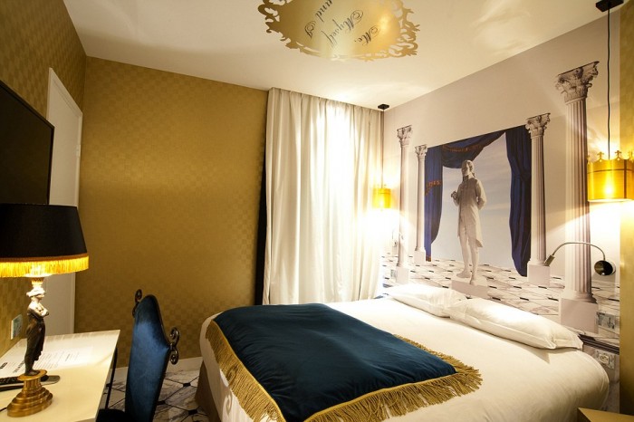 巴黎頂級內衣皇后設計師 Chantal Thomass 操刀飯店設計，以七宗罪主題打造 Vice Versa Hotel 17