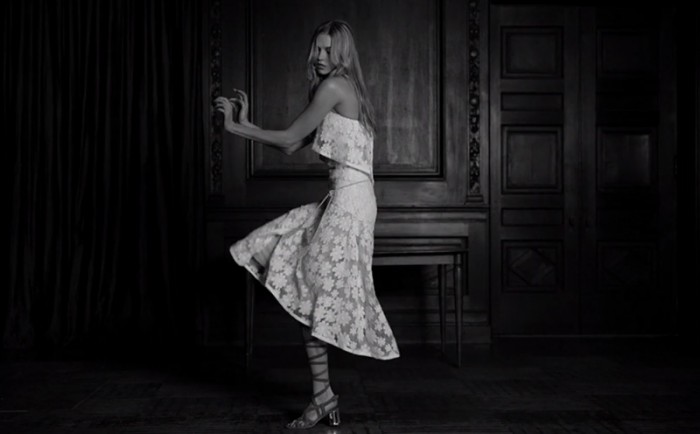 Karlie Kloss Dancing in the Best Little White Dresses 3