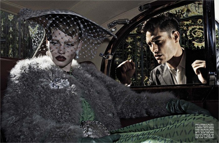 'A Visionary Story' Lara Stone by Steven Klein for Vogue Italia January 2015 4
