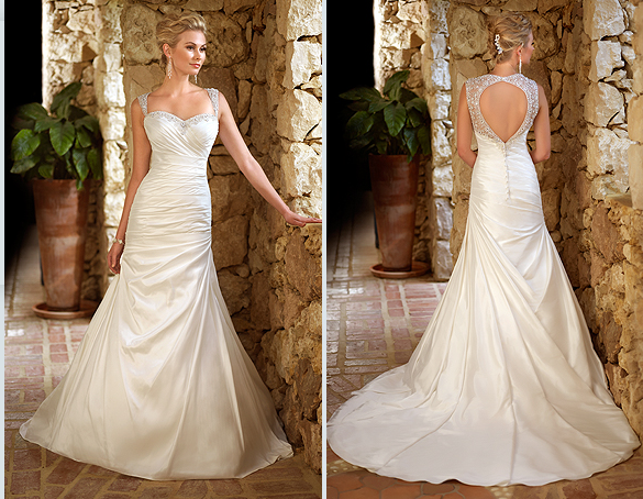 wedding dress with beautiful back details 2