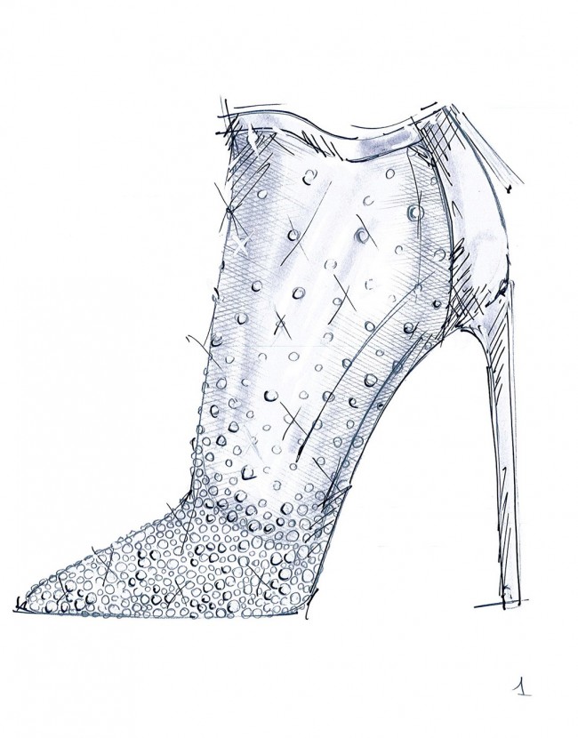 cinderalla glass slipper will be creatd by 9 designer 10