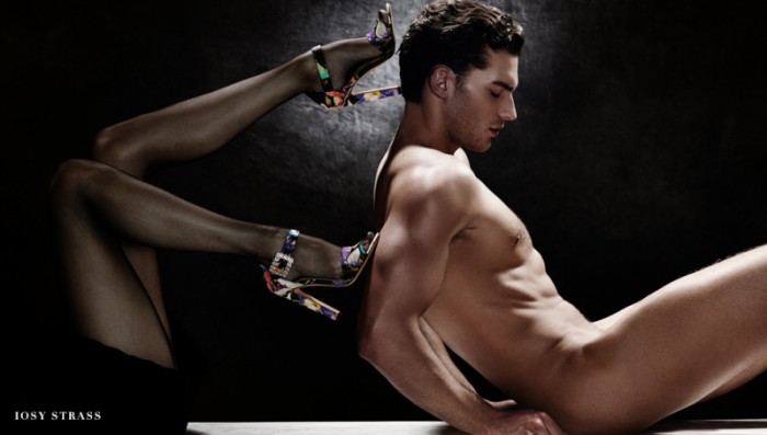 Aurélien Muller Goes Nude for Brian Atwood Spring/Summer 2015 Look Book 3