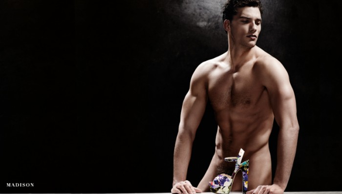 Aurélien Muller Goes Nude for Brian Atwood Spring/Summer 2015 Look Book 4