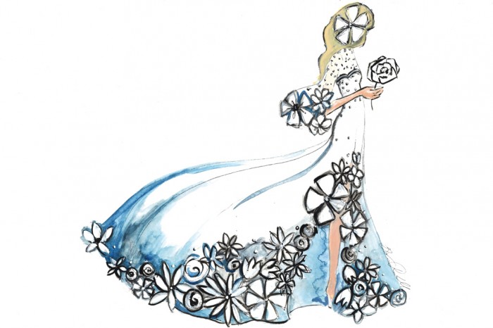 KARL LAGERFELD, ALEXANDER WANG, MORE DESIGNERS SKETCH LADY GAGA WEDDING DRESS IDEAS 2