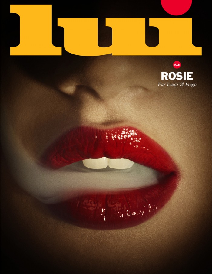 Rosie Huntington-Whiteley「全裸」出鏡《Lui Magazine》6 月刊封面 5