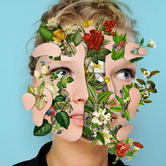 Marcelo Monreal’s Surreal Collages Replace Our Insides With Beautiful Blooms 8