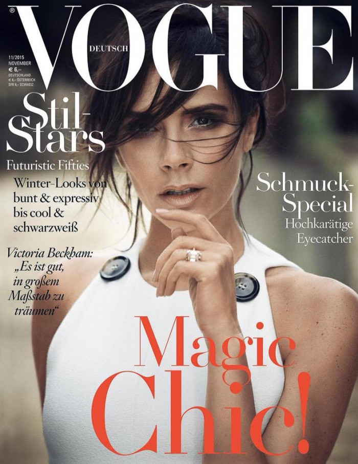 Vogue Germany November 2015 – Victoria Beckham by Boo George 1