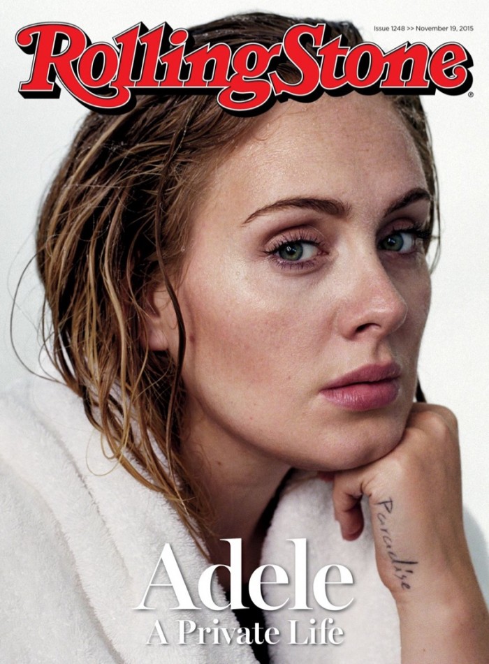 坦然面對體型問題 - Adele登《Rolling Stone》封面以及接受採訪 1