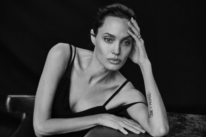 ANGELINA JOLIE POSES FOR PETER LINDBERGH IN WSJ. MAGAZINE Angelina Jolie on WSJ. Magazine November 2015 cover 1