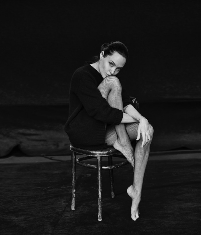 ANGELINA JOLIE POSES FOR PETER LINDBERGH IN WSJ. MAGAZINE Angelina Jolie on WSJ. Magazine November 2015 cover 3