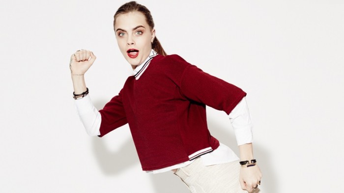 CARA DELEVINGNE HAS SOME HOLIDAY FUN FOR PENSHOPPE 5