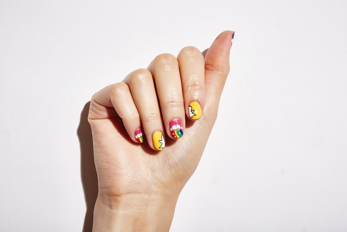 New Tech and Geeky Nail Art 8