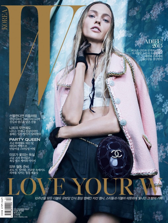 Sasha Pivovarova W Magazine Korea cover 2