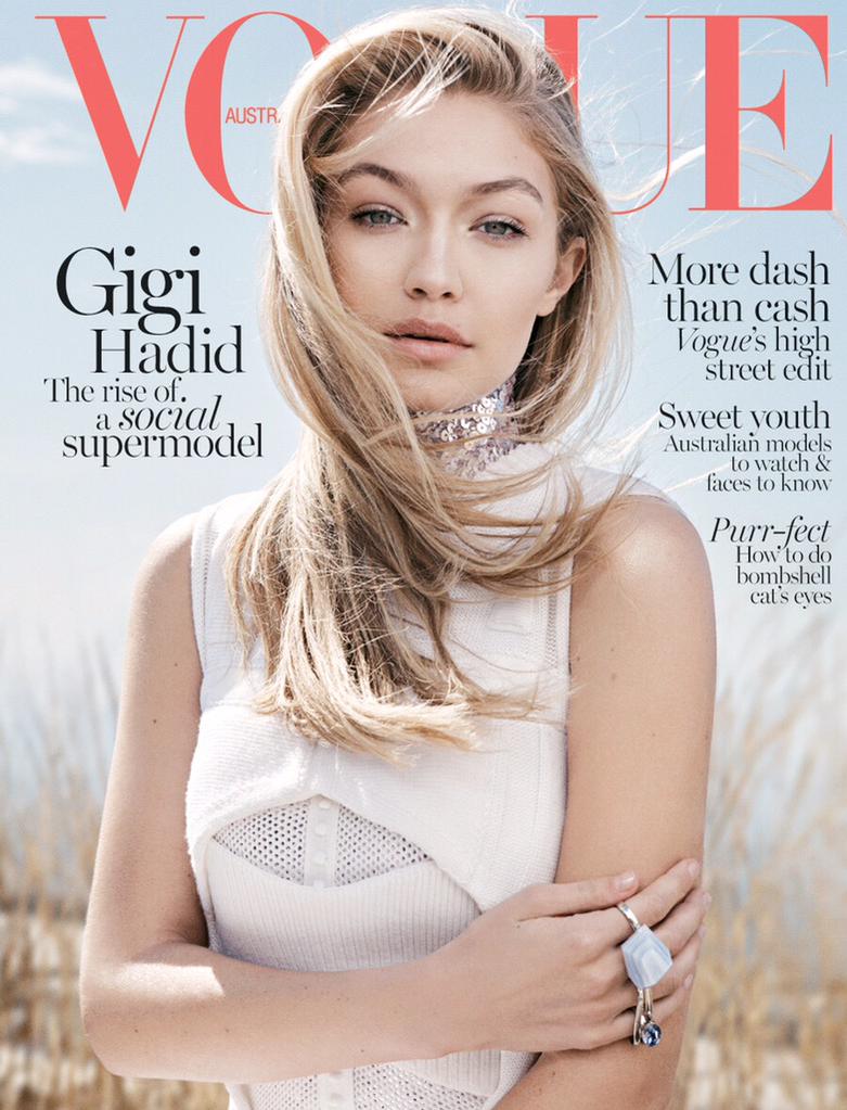 Gigi Hadid 全裸登《Vogue》法國版封面 6