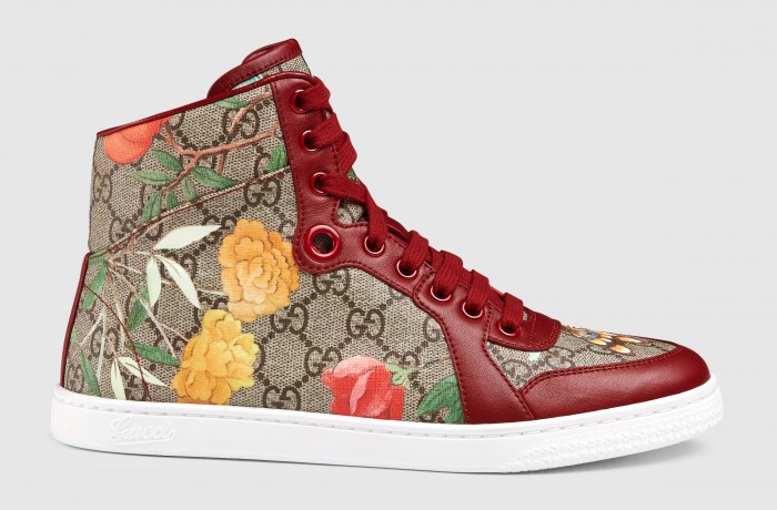 Gucci Drops New Floral Print Sneakers for Spring 2016 20