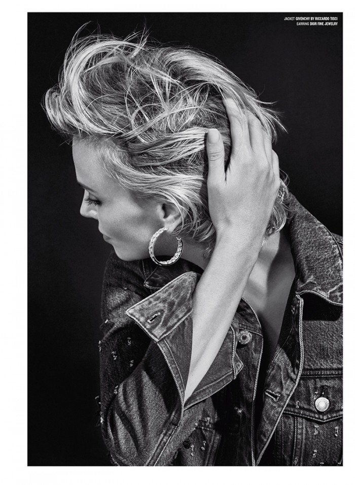 Charlize Theron Gets Her Closeup for V Magazine 4