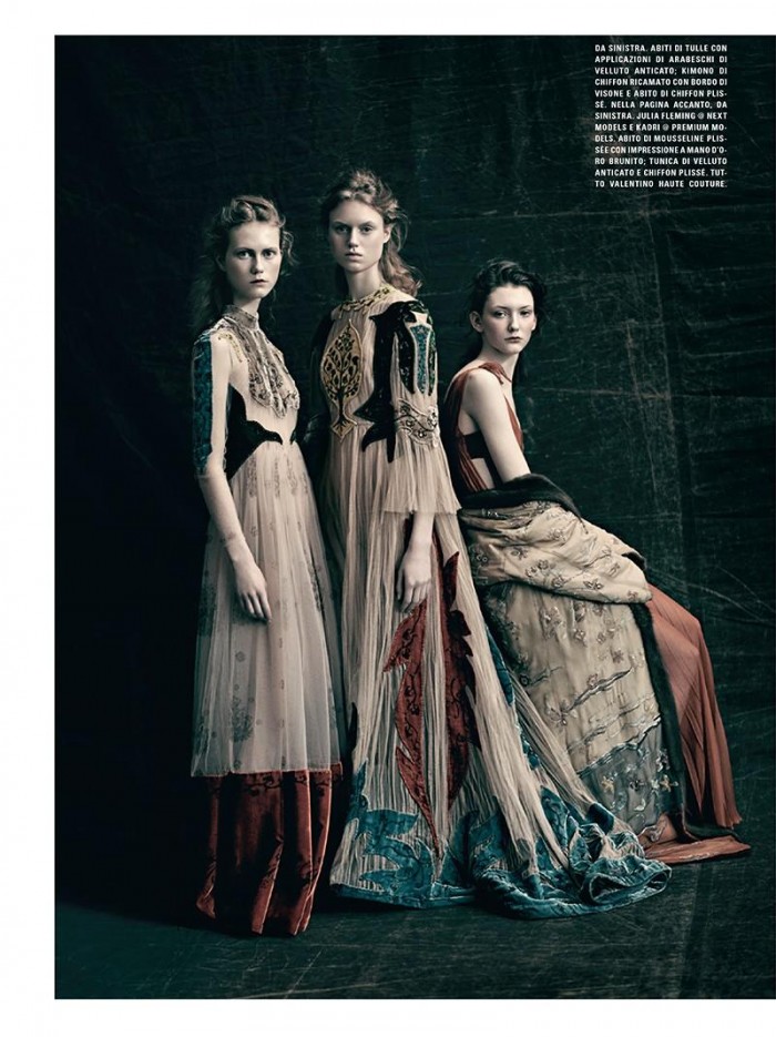 É Alta Moda - Valentino' by Paolo Roversi for Vogue Italia 5