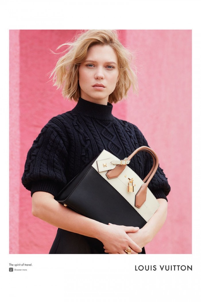 See Lea Seydoux’s First Campaign for Louis Vuitton 1