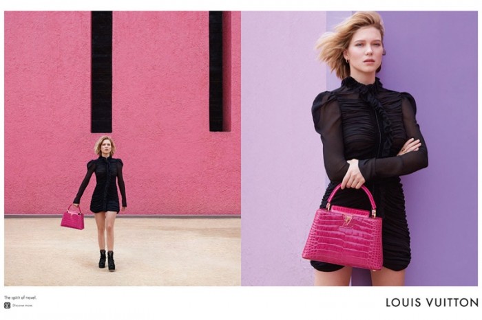 See Lea Seydoux’s First Campaign for Louis Vuitton 4