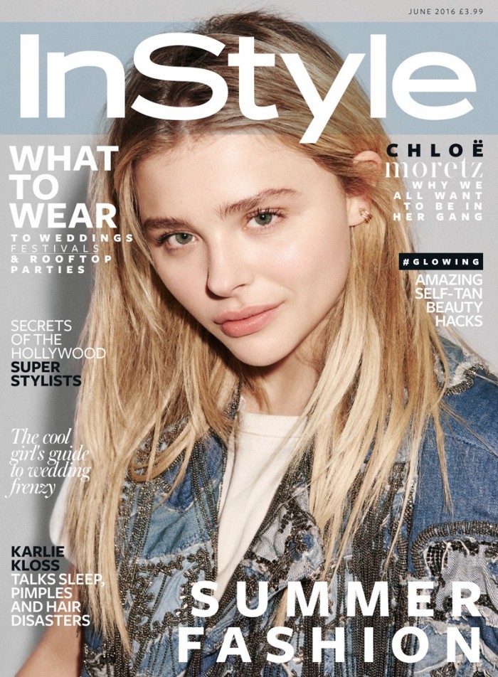 Chloe Grace Moretz Fronts InStyle UK, Reveals Why She Called Out Kim K 9