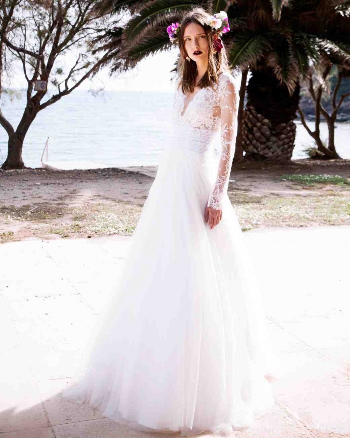 Christos Costarellos Spring 2017 Wedding Dress Collection 9