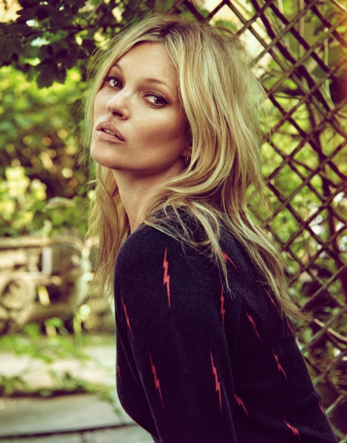 Kate Moss Models Her New Clothing Collab for The Edit 7