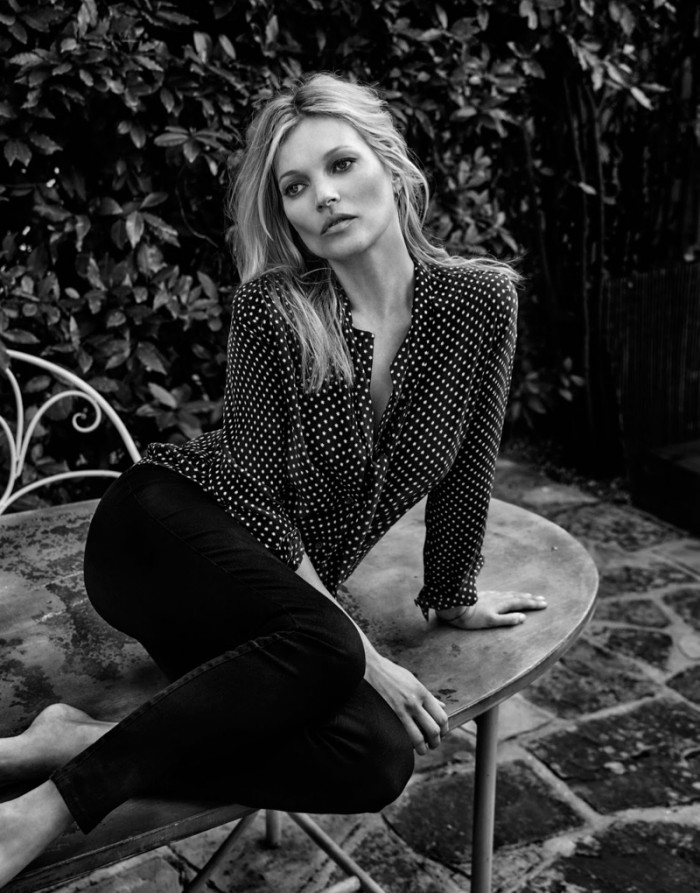 Kate Moss Models Her New Clothing Collab for The Edit 8