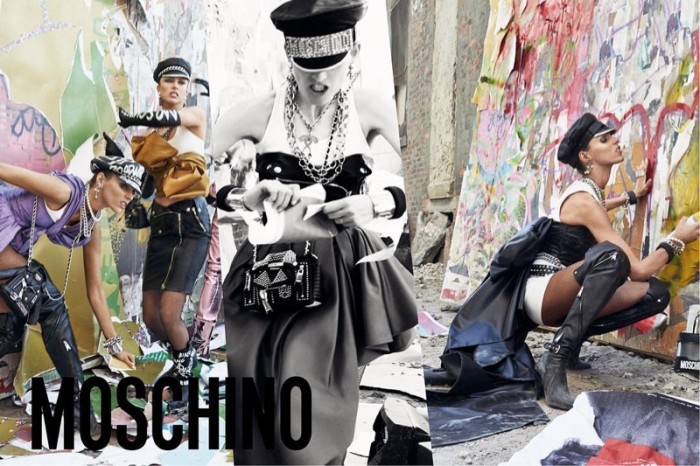 The Moschino Girls Get Rebellious for Fall ’16 Campaign 1