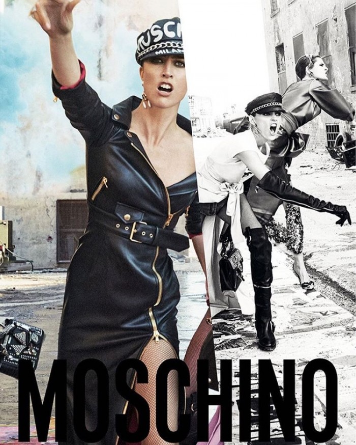 The Moschino Girls Get Rebellious for Fall ’16 Campaign 2