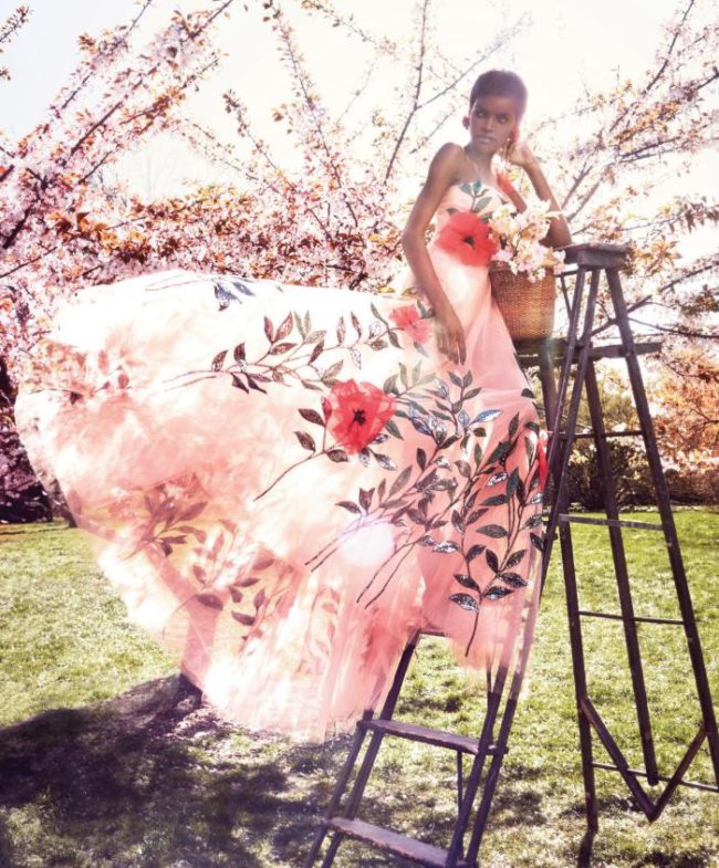 Amilna 'In Bloom' for Harper's Bazaar US 2