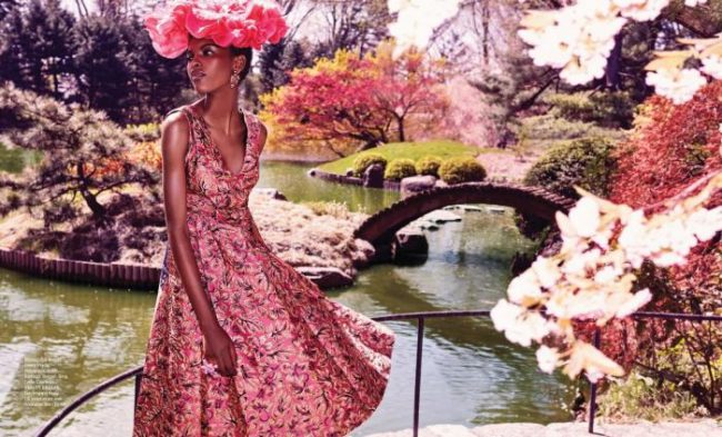 Amilna 'In Bloom' for Harper's Bazaar US 3