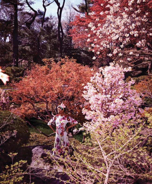 Amilna 'In Bloom' for Harper's Bazaar US 4