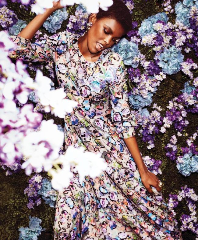 Amilna 'In Bloom' for Harper's Bazaar US 5