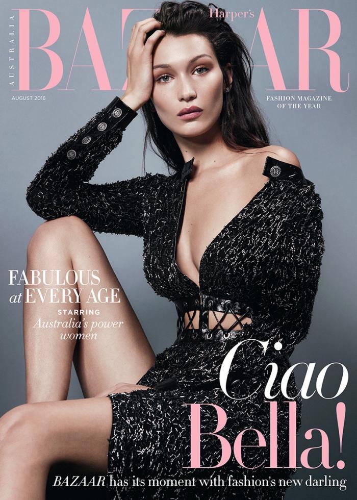Bella Hadid sensuelle pour Harper's Bazaar 4