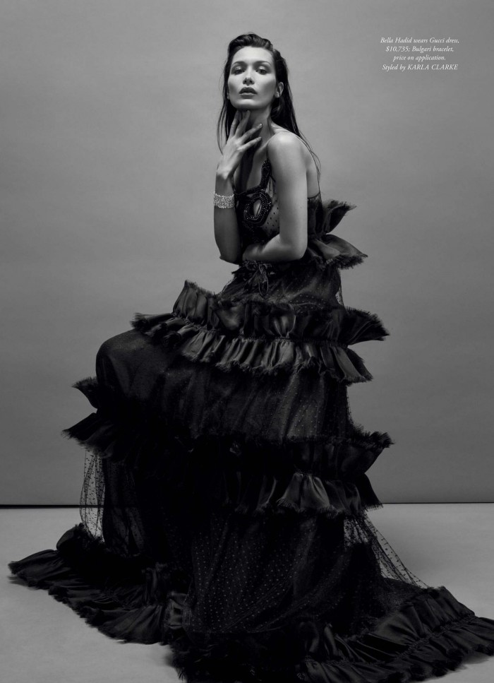 Bella Hadid sensuelle pour Harper's Bazaar 8