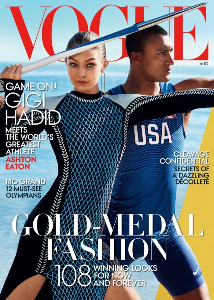 GIGI HADID LANDS FIRST VOGUE US COVER! SEE THE PHOTOS 1