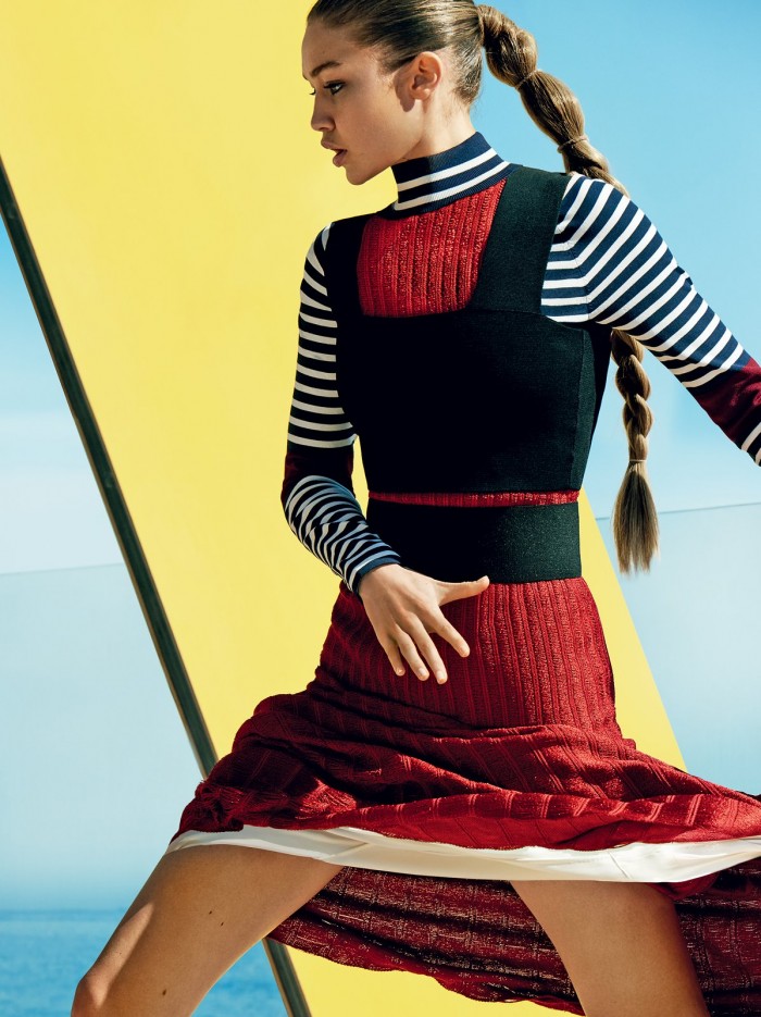 GIGI HADID LANDS FIRST VOGUE US COVER! SEE THE PHOTOS 5