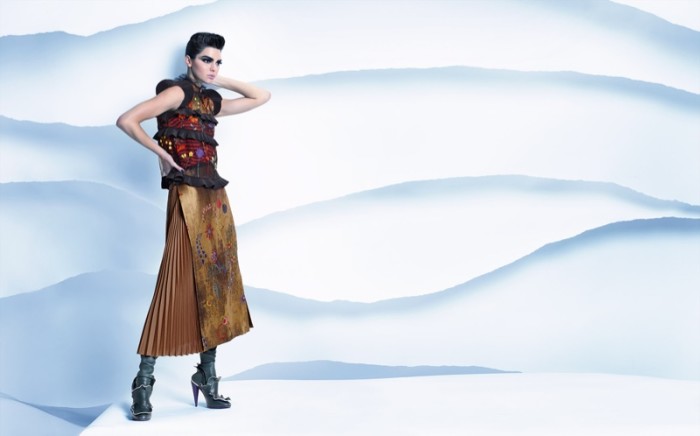 KENDALL JENNER IS AN ICE PRINCESS IN FENDI’S FALL 2016 CAMPAIGN 9