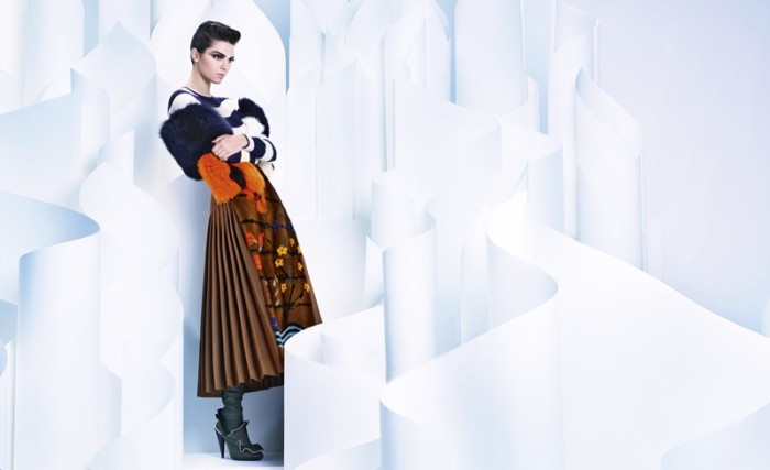 KENDALL JENNER IS AN ICE PRINCESS IN FENDI’S FALL 2016 CAMPAIGN 10